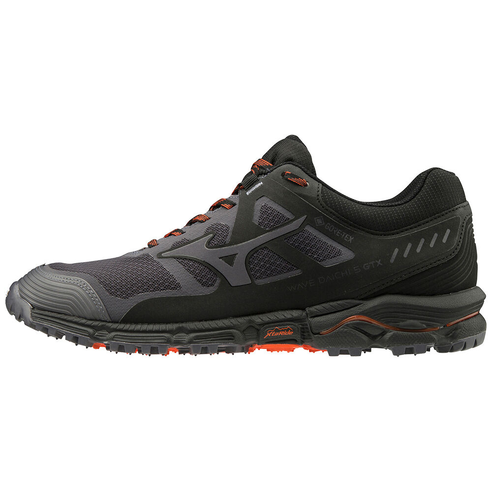 Panske Trail Bežecká Obuv Mizuno Wave Daichi 5 GTX Čierne Vypredaj OFCH42759
